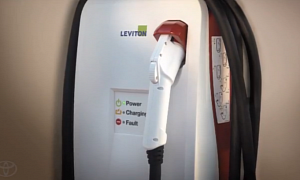 This Is Toyota’s Leviton Charging Station