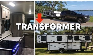 This Is TrailManor: World’s Lightest and Fastest Travel Trailer, and a True Transformer