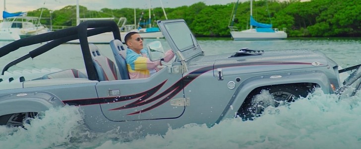 This Is What Daddy Yankee Drives in His Latest Music Video – The Panther Amphibious Car
