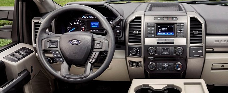 Ford F-Series HD interior