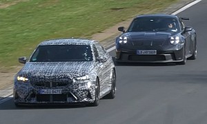 This Is What It Sounds Like When the Upcoming BMW M5 Goes Flat-Out at the Nurburgring