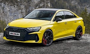This Is What the 2025 Audi RS 3 Sedan Will Look Like