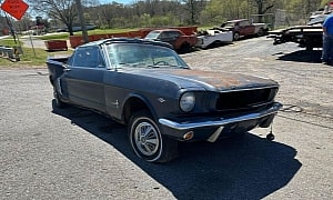 This Is What You Call a Bad Investment: 1965 Mustang Wrecked 3 Weeks After Restoration