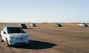Tesla Model X Plaid Destroys Lambo Urus, Porsche Cayenne Turbo GT, AMG GLE 63 and BMW X5 M