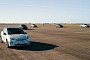 Tesla Model X Plaid Destroys Lambo Urus, Porsche Cayenne Turbo GT, AMG GLE 63 and BMW X5 M