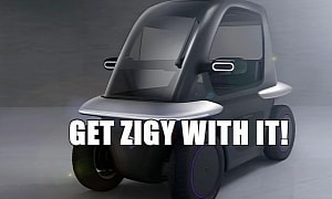 This Is Zigy, an Electric Micro-Car Tailor-Made for City Life