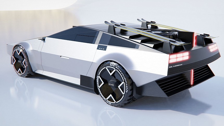 DeLorean All Roader rendering
