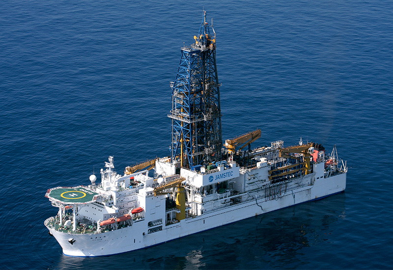 This Japanese Science Vessel Drilled Deeper Beneath the