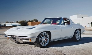 This Jaw-Dropping 1963 Chevrolet Corvette Split-Window Is Up for Grabs, Costs Arm and Leg