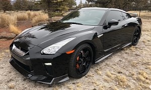 This Jet Black Nissan GT-R Track Edition Is Our Idea of a Scary Mechagodzilla