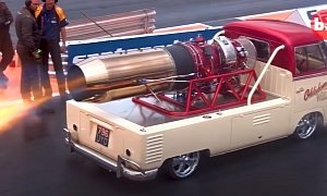 This Jet-Powered 1958 VW Camper Van Is Ridiculous, Totally Awesome