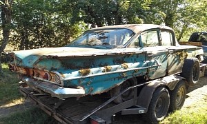 This Junkyard Is Literally a Classic Chevrolet Museum, 1960 Impala Looks Restorable