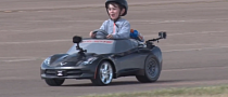 This Kid’s Power Wheels C7 Corvette Stingray Can Do Donuts