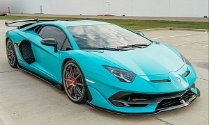 This Lamborghini Aventador SVJ Coupe Is One of the Brightest Examples You've Seen