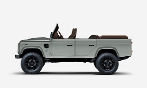 This Land Rover Defender Lookalike Combines a Jeep Frame With Chevy V8 Muscle