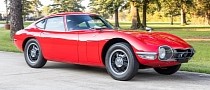 This Legendary 1967 Toyota 2000GT Was Refurbished Twice, Still Sold for a Ton of Cash