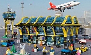This LEGO Ideas Airport Is a Fan-Made Build That Looks Just Like a Real One