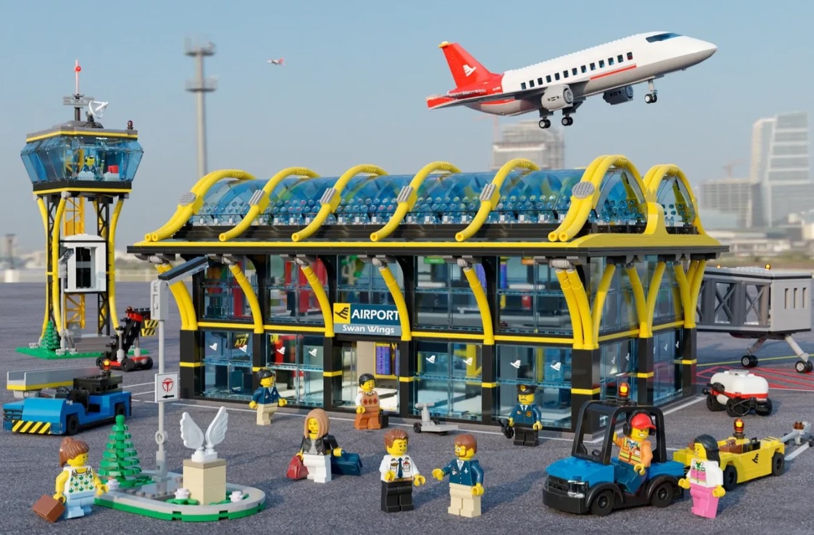 LEGO Ideas Airport Is a Fan-Made Build That Looks Just Like a Real One - autoevolution