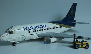 This LEGO Ideas Boeing 737-200 Is a Fan-Made Aircraft With Lots of Features