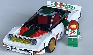This LEGO Ideas Lancia Stratos Would Pair Nicely With the Speed Champions Audi Quattro