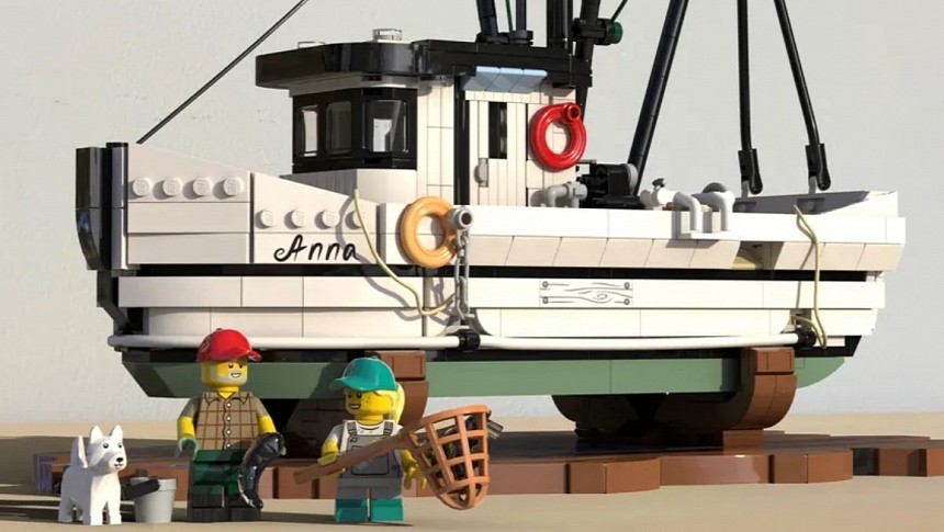 LEGO Ideas Small Shrimping Boat 