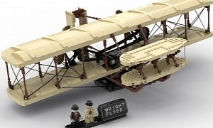This LEGO Ideas Wright Flyer Is Currently Under Review and Might Become a Real Set