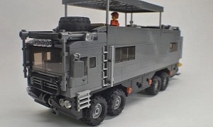 This LEGO Luxury Expedition Camper Looks Like the Real Deal