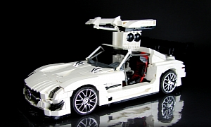 This Lego Technic SLS AMG GT3 is All Kinds of Awesome