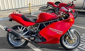 This Lightly-Modded 1993 Ducati 900SS Looks Pretty Rough, Begs to Be Reconditioned