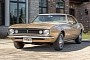 This Low-Mileage Gold '67 Camaro Coupe Might Turn Into a Fantastic Daily Driver
