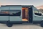 This Luxurious Van Tiny House Fits a Home Theater Sound System and Even a Projector