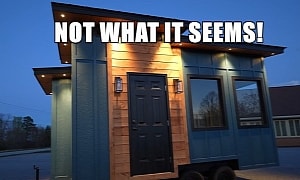 Luxury Tiny House Boasts Full-Size Features and Costs Under $4,000, but There's a Catch