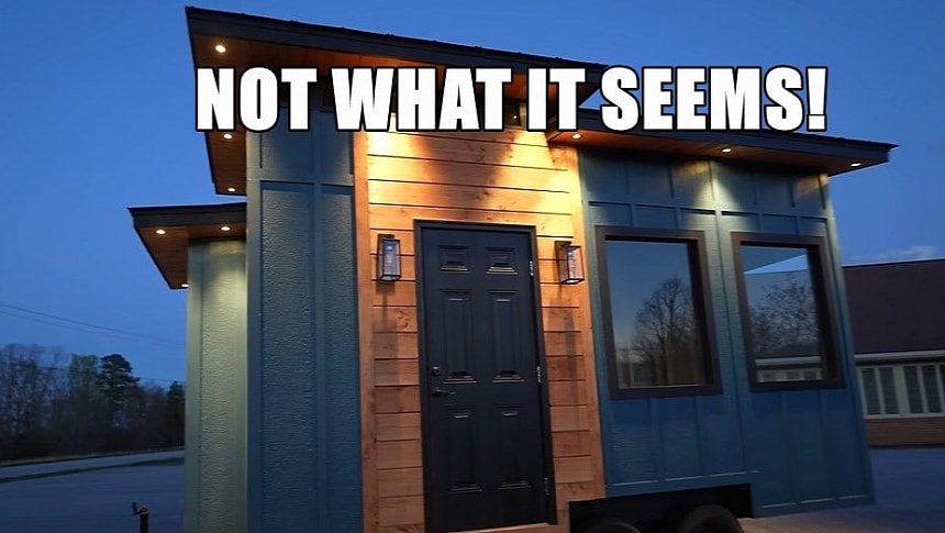 "Luxury" tiny house on a budget under $4,000 should come with a disclaimer