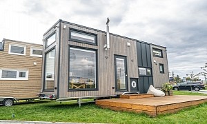 This Luxury Tiny House With a Loft Bedroom Is All About Sophisticated Details
