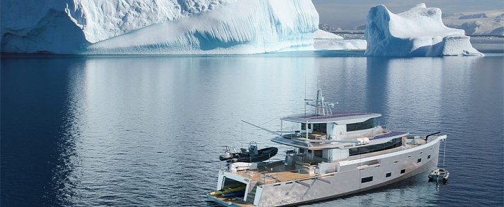 Arksen 85 is the company's explorer fleet flagship, packed with eco-friendly features and a luxurious design