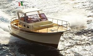 This Luxury Yacht Was Born From Traditional Fishing Boats Handcrafted in Italy