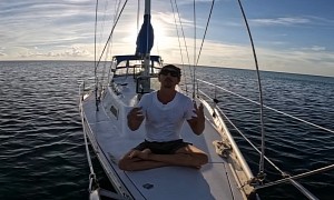 This Man Is Living a Dream Life: Off-Grid on a Sailboat on the Open Seas
