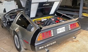 This Guy's 1981 DeLorean Sports the Beating Heart of a Modern Chevy Truck