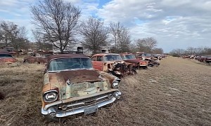 This Massive Junkyard Is Chevrolet Bel Air and Impala Heaven, All Rotting Away
