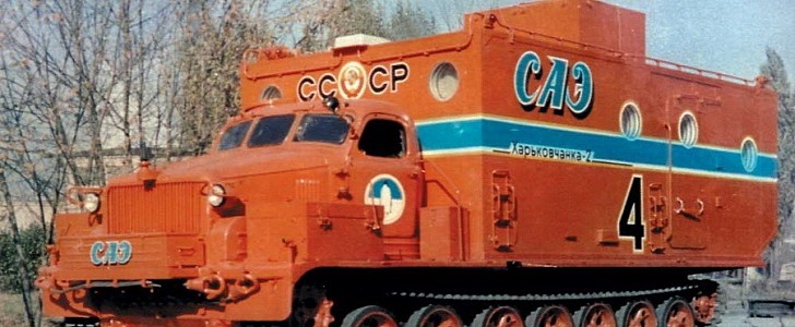 The Kharkovchanka is a Russian cross-country vehicle with an amazing history