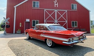 This Matching Numbers 1960 Chevrolet Impala Looks So Good It Can Be Your New Wallpaper