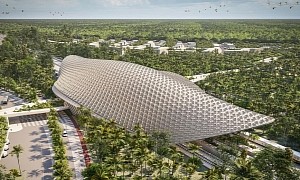 This Mayan-Inspired Train Station Keeps Heat Away Without Mechanical Ventilation