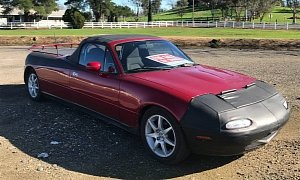 This Mazda Miata Pickup Truck Is Real And It Needs a Name