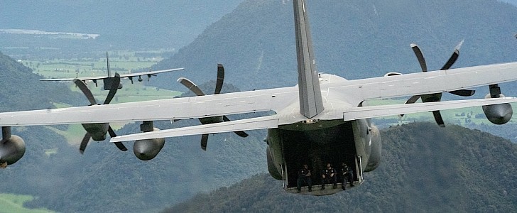MC-130J Commando II over New Zealand