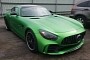 This Mercedes-AMG GT R Was So Wet at One Point It's Being Sold With a Salvage Certificate