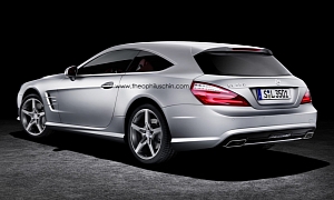 This Mercedes-Benz SL Shooting Brake is Ready for Hunting