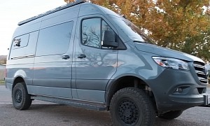 This Mercedes Sprinter Is an Off-Road, Off-Grid Capable DIY Modern Mobile Home