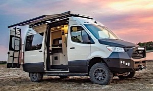 This Mercedes Sprinter Off-Road Adventure Van Takes Flexibility to Another Level