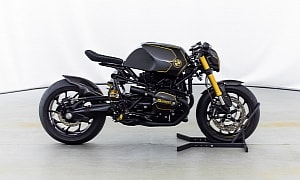 This Mesmerizing BMW R nineT Cafe Racer Comes With Heaps of Carbon Fiber