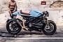 This Mesmerizing Ducati Streetfighter S Shapeshifted to a Vintage Cafe Racer